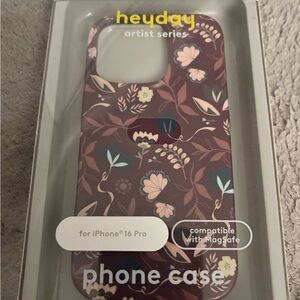 Iphone 16 Pro Floral Case